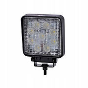 Фара додаткова LED 27W (9x3W Epistar) квадратна, 2200lm 9-32V (Flood) 950-990310013