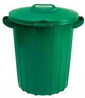 Сміттєвий бак круглий із кришкою 90 л 49*49*58 см