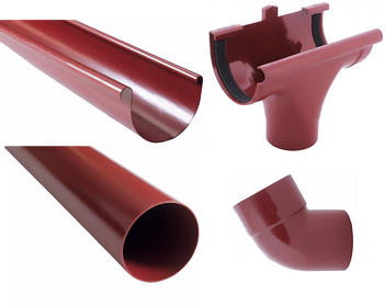 Водостік Profil 130 червоний