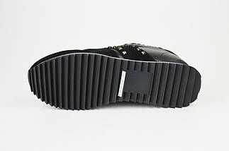 Кросівки шкіряні з натуральним хутром Anemone 183001 замша/шкіра 38 37, фото 5