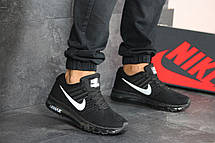 Чоловічі кросівки Nike Air Max 2017,чорно-білі 45р, фото 3