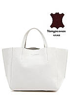 Роскошная женская сумка из мягкой натуральной кожи бледное золото POOLPARTY Soho белый, Тисненая