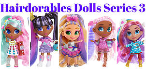 Оригінал! Лялька Хэрдораблс 3 сезон / Hairdorables Dolls Series 3