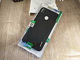 Чохол бампер SMTT для Huawei Y7-2019 — чорний матовий TPU, фото 6