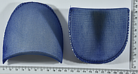 Подплечники плотные мелкие (1/2"= 12мм) синие уп=12пар