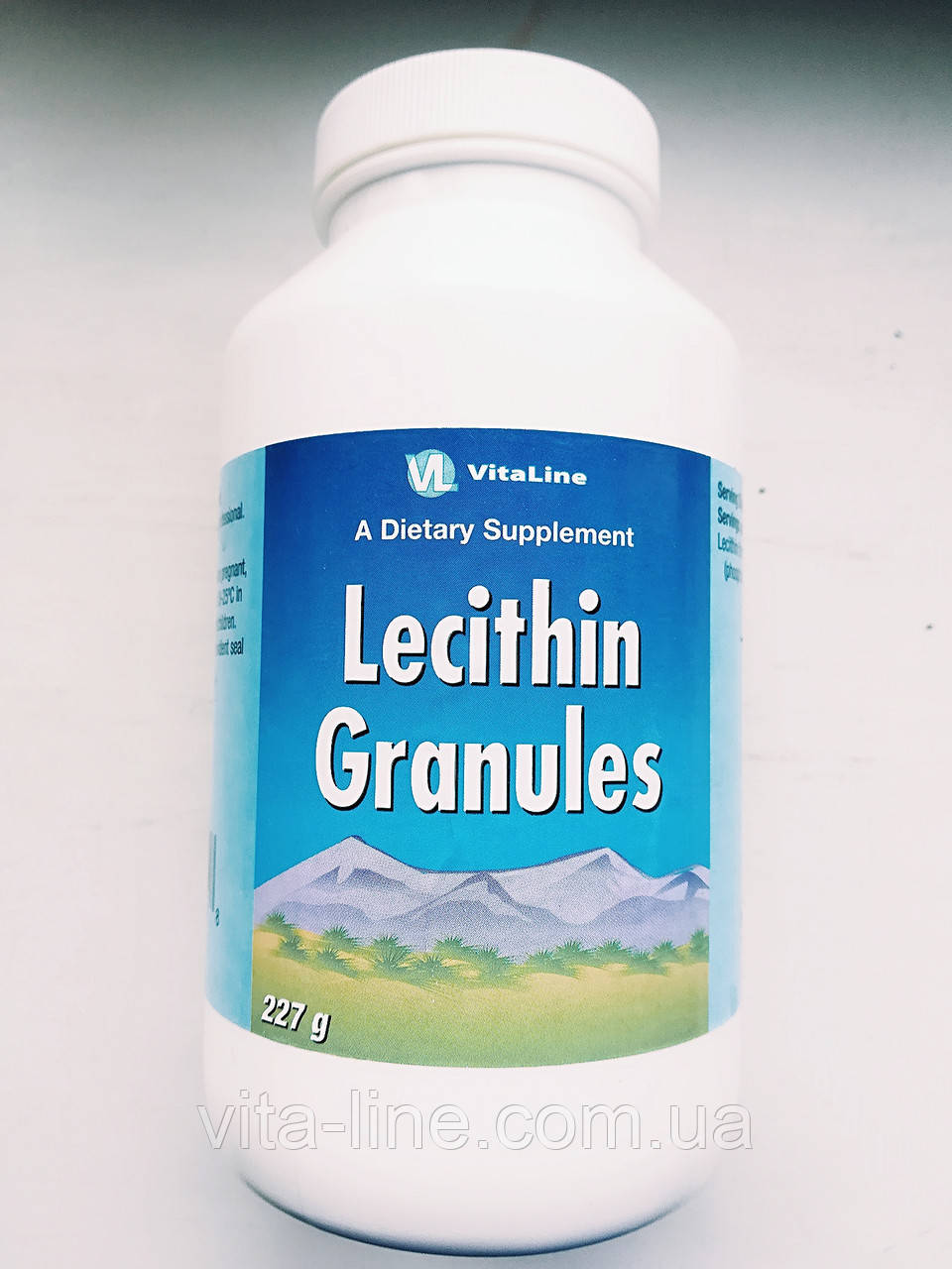 Лецитин Гранулес/Lecithin Granules ВітаЛайн/VitaLine Для нормалізації нервової системи 227g.
