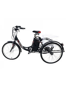 Електровелосипед дорожній триколісний 26" 350W+PAS