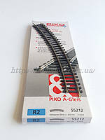PIKO A-Gleis 55212 Рельси радіусні R2 ( радіус кривої 421,88 мм 30°) масштабу 1:87