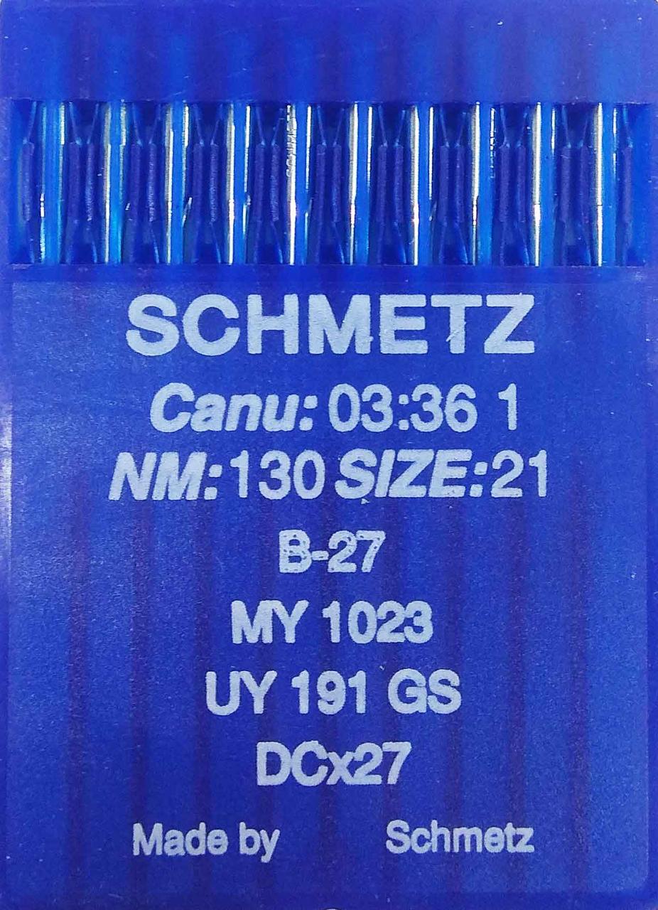 Голки Schmetz DC-27 №130 для промислових оверлоков