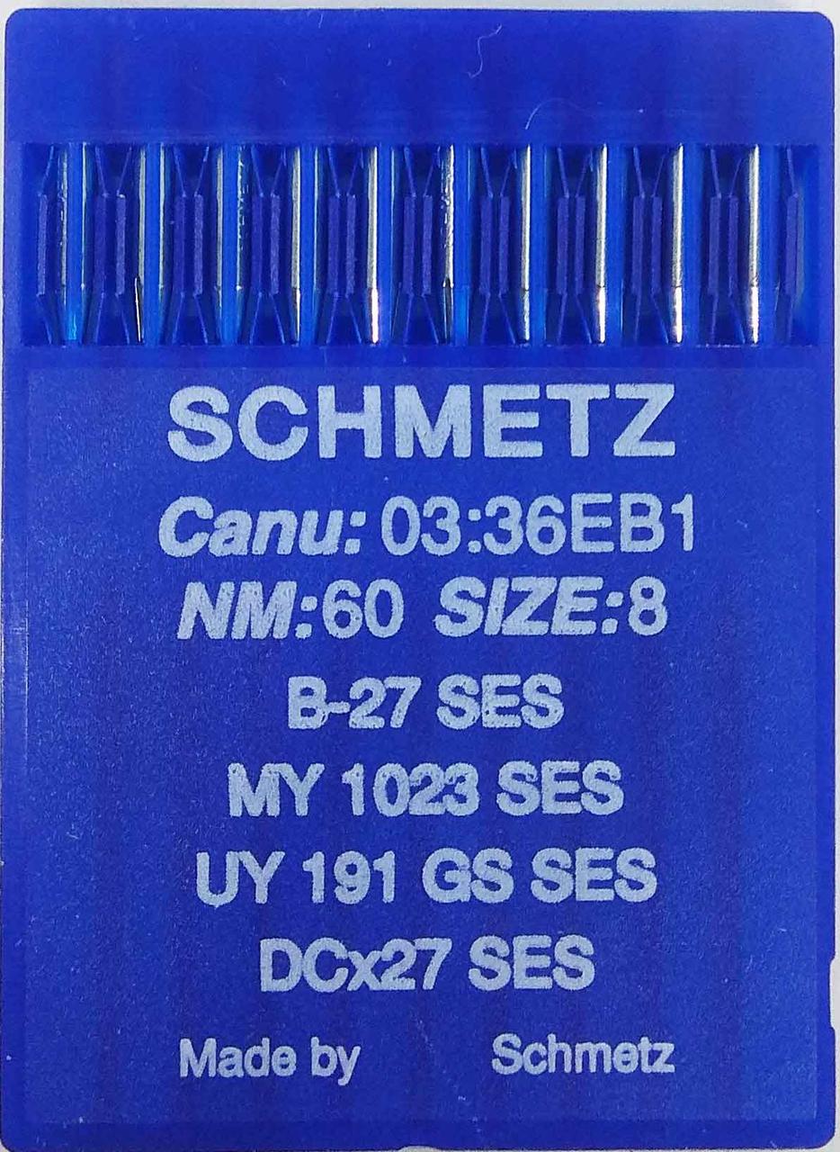 Голки Schmetz №60 DC-27 SES для промислових оверлоков