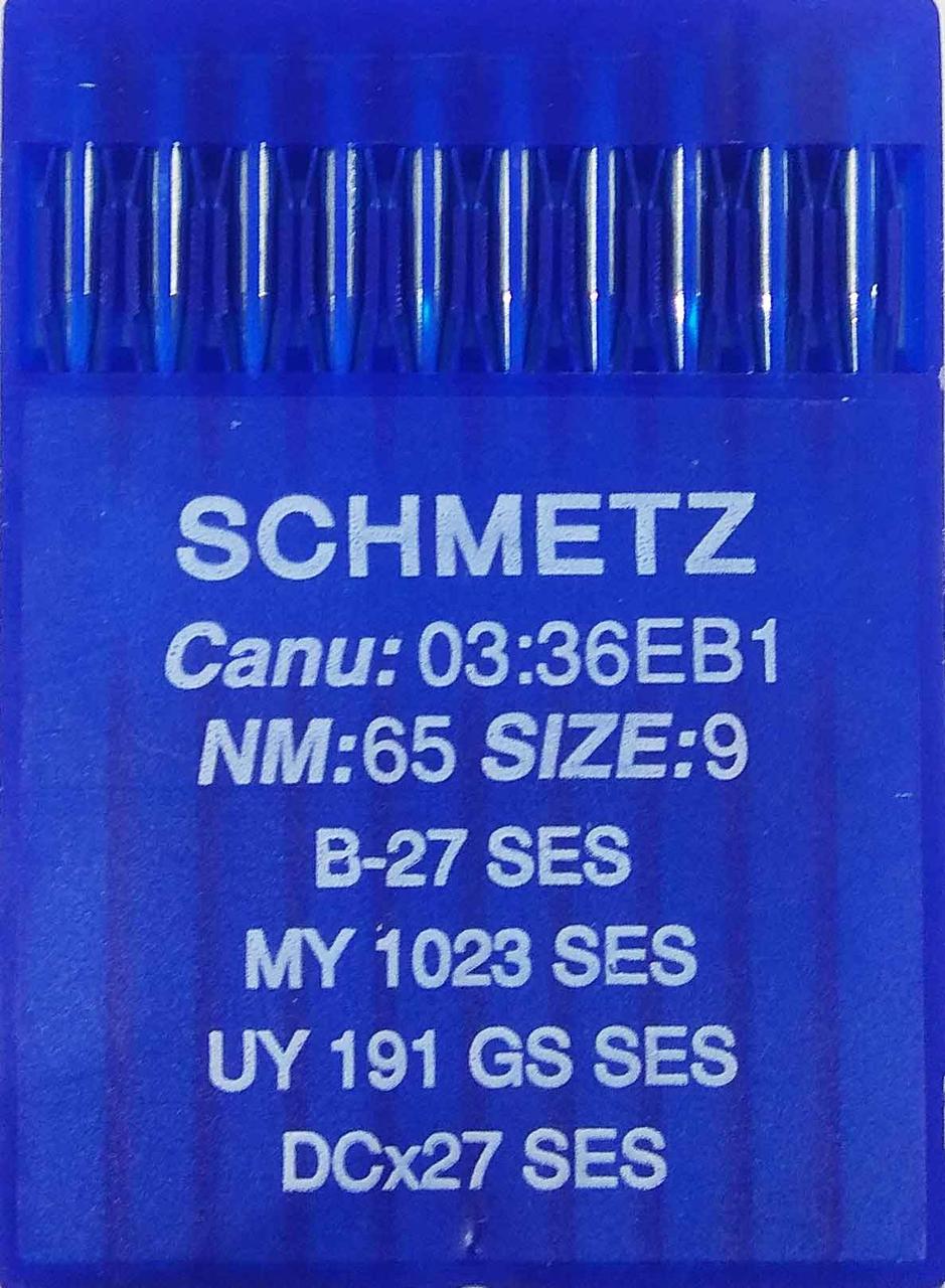 Голки Schmetz №65 DC-27 SES для промислових оверлоков