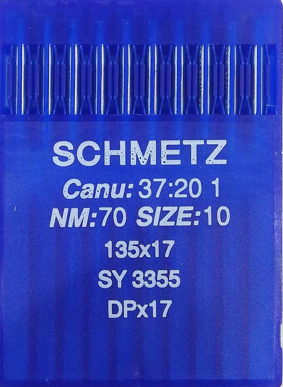 Голки Schmetz DPх17 №70 для безпосадкових промислових машин