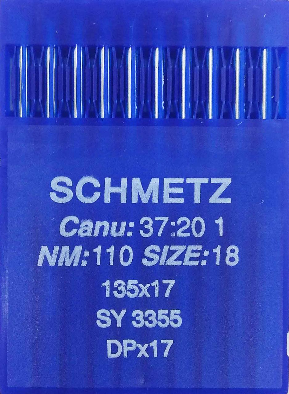Голки Schmetz DPх17 №110 для безпосадкових промислових машин