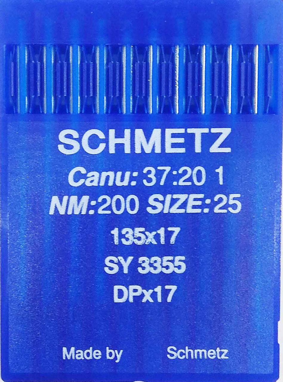 Голки Schmetz DPх17 №200 для безпосадкових промислових машин