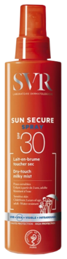 Сонцезахисний спрей для тіла та обличчя SVR Sun Secure Spray SPF30