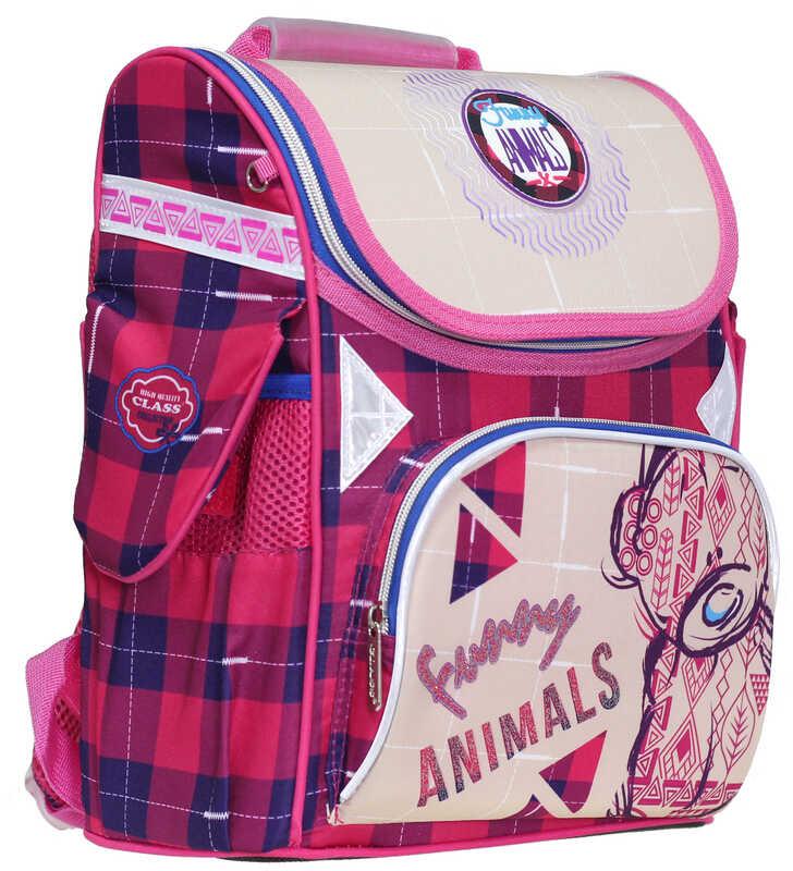 Ранець шкільний каркасний TM Classic Case Funny Animals TM Class, арт. 9920