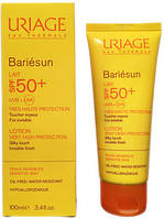 Солнцезащитное молочко для лица и тела Uriage Bariesun Lotion Very High Protection SPF 50+