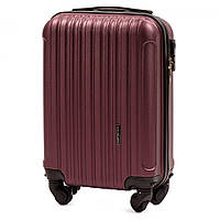 Валіза WINGS 2011 (DUBAI) АБС-пластик, міні XS (ручна поклажа) Бордовий