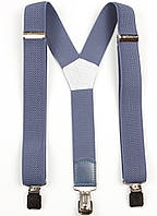 Підтяжки підліткові середні Y30 Top Gal джинс світлий однотонні