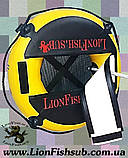 Буй LionFish.sub "Freedaiv Lightweight" круглий Diving Buoy підводнику. Діаметр 65 см, фото 8