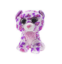Маленька м'яка іграшка Вдивляйко: Леопард (фіолетовий)