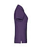 Жіноча футболка поло бавовна фіолетова 030-РЕ, фото 3