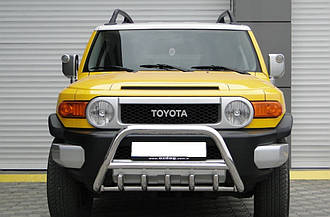 Захист переднього бампера кенгуруник Toyota FJ Cruiser 2006-2014 г.