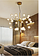 ЛЮСТРА LED PETALS 887  бронза,золото, фото 6