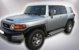 Бічні пороги майданчик Toyota FJ Cruiser 2006-2014 г.