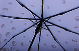 Жіноча парасолька BARBARA VEE ( автомат/напівавтомат) арт. BB100 BL, фото 5