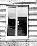 Вікно металопластикове Brokelman - 4х кам. з однієї активної стулкою, фото 3