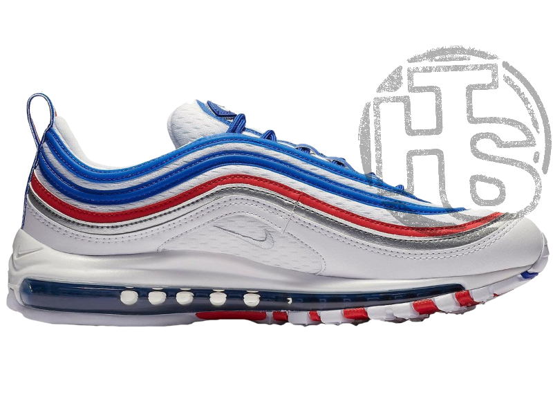 Чоловічі кросівки Nike Air Max 97 Royal Game Metallic Silver University Red 921826-404