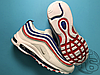 Чоловічі кросівки Nike Air Max 97 Royal Game Metallic Silver University Red 921826-404, фото 2