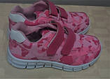 Кросівки дитячі для дівчинки демісезонні Туреччина розміри 26, 27 устілка 15,5-16 см рожеві, фото 3