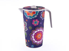 Глечик з бамбукового волокна "Purpur" 12х22см/1700мл з кришкою Fissman