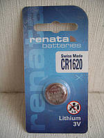 Батарейка RENATA CR1620 3В дисковая литиевая