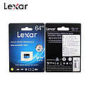 Професійна оригінальна карта пам'яті Lexar micro SD 32 Gb class 10 633x + SD reader, фото 8