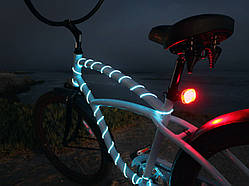 Підсвітка для велосипеда — гнучкий неоновий дріт 3.2 мм.