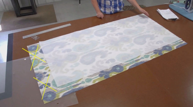 Римські штори своїми руками ― розкрій