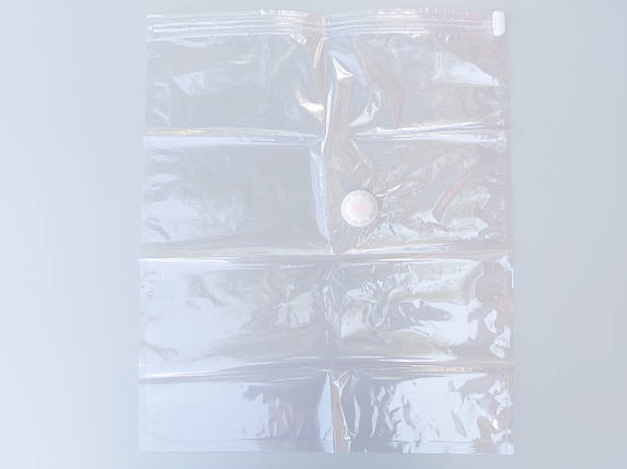 Розмір 80*110 см. Вакуумний пакет з клапаном для упаковки і зберігання одягу ароматизований "Троянда"., фото 2
