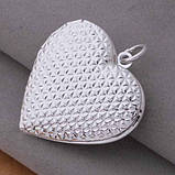 Кулон у вигляді серця для фотографій, фото 2