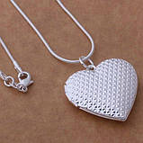 Кулон у вигляді серця для фотографій, фото 3