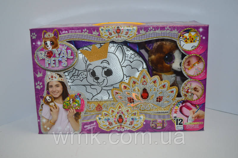 Набір креат творч ROYAL PETS сумочки з собачками  укр , PR 01 01U дитяча іграшка
