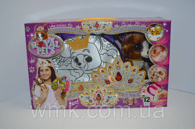 Набір креат творч ROYAL PETS сумочки з собачками укр , PR 01 01U дитяча іграшка, фото 1
