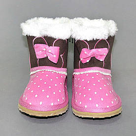 Теплі уггі Minnie Mouse для дівчинки. Устілка - 15 см