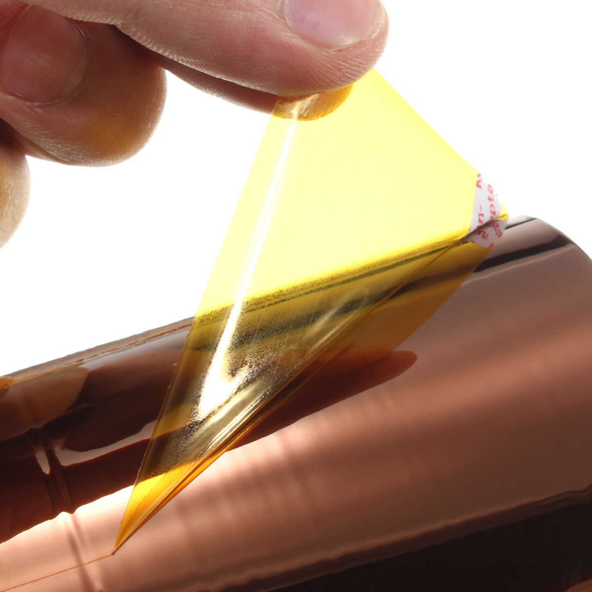 Термоскотч каптон Kapton 60мк. 200мм x 33м каптоновий скотч термостійкий високотемпературний Koptan