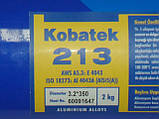 Електроди з алюмінію Kobatek 213 Ø 3, 2 мм 2 кг. (145шт.), фото 2