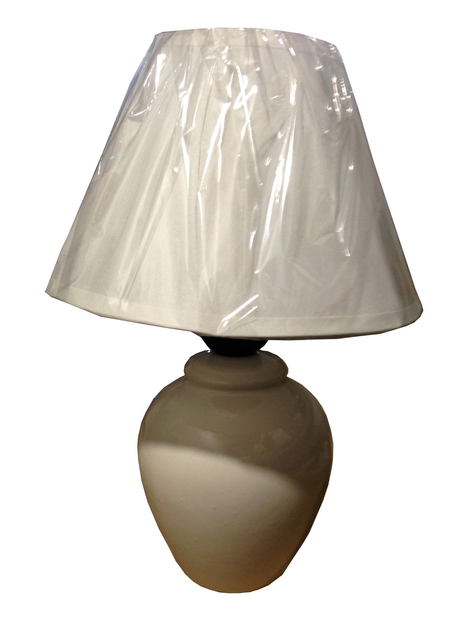 Настільна лампа-торшер біла CARLOS E27 IP20 LUMANO