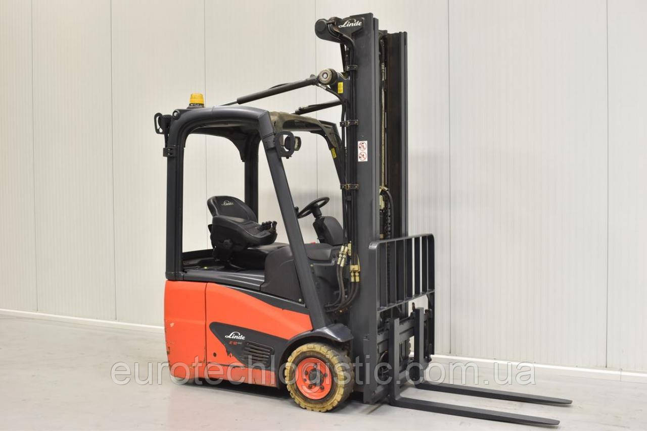 Вилковий навантажувач Linde E 12-02., фото 1