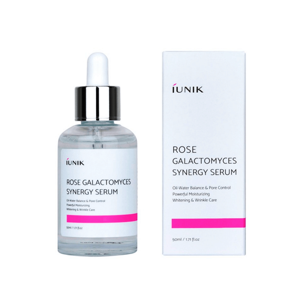Сыворотка для лица с галактомисисом IUNIK Rose Galactomyces Synergy Serum, 50 мл